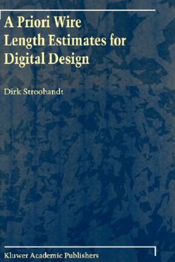 a priori wire length estimates for digital design (in English)