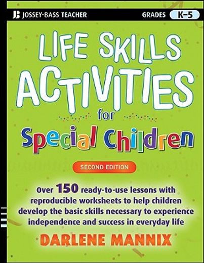 life skills activities for special children (en Inglés)