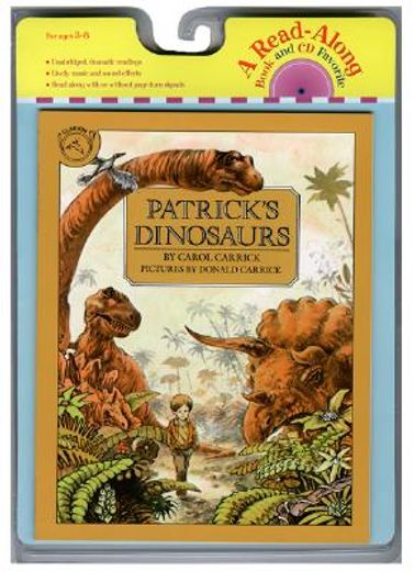 Patrick's Dinosaurs Book & CD (in English)