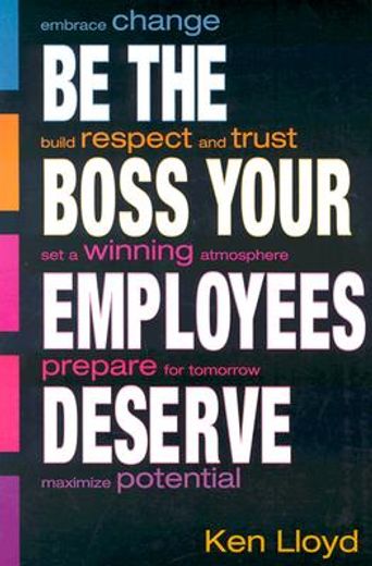 be the boss your employees deserve