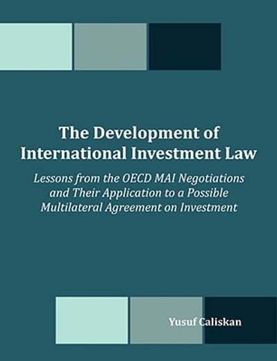 development of international investment law