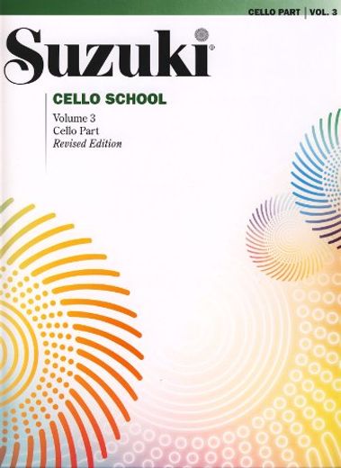 Cello School Volumen 3 Cello Part Metodo Suzuki (in English)