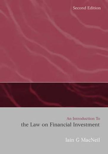an introduction to the law on financial investment (en Inglés)