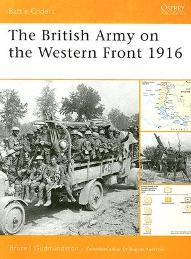 The British Army on the Western Front 1916 (en Inglés)