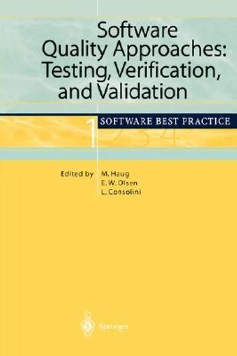 software quality approaches,testing, verification and validation