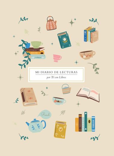 Diario de Lecturas por té con Libros (Beige)