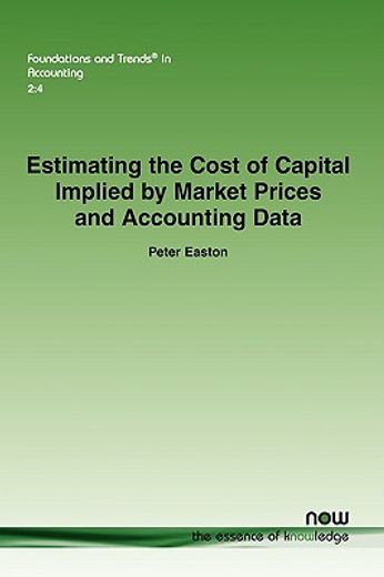 estimating the cost of capital implied by market prices and accounting data