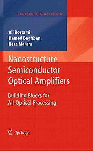 nanostructure semiconductor optical amplifiers,building blocks for all-optical processing
