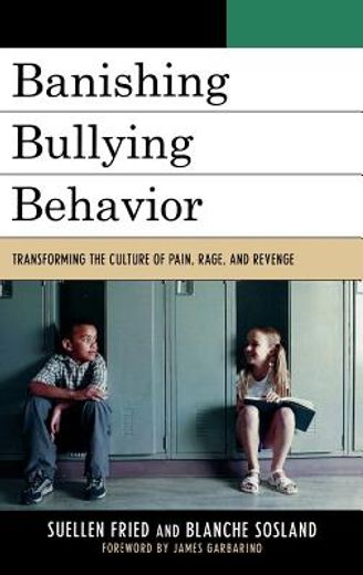 banishing bullying behavior,transforming the culture of pain, rage, and revenge