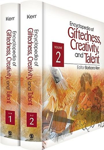 Encyclopedia of Giftedness, Creativity, and Talent (en Inglés)
