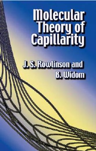 molecular theory of capillarity (in English)