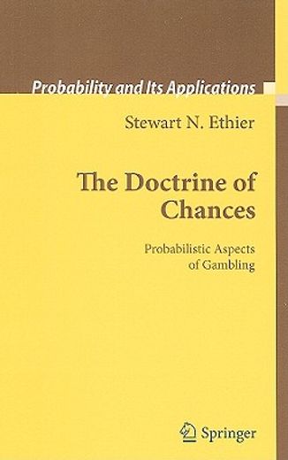 the doctrine of chances,probabilistic aspects of gambling