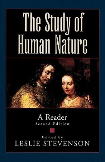 the study of human nature,a reader