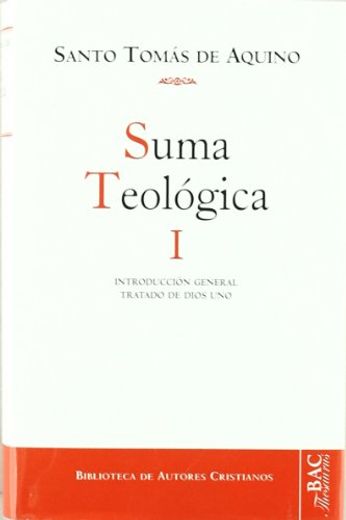 Suma teológica I: 1 q.1-26 (in Bilingüe)