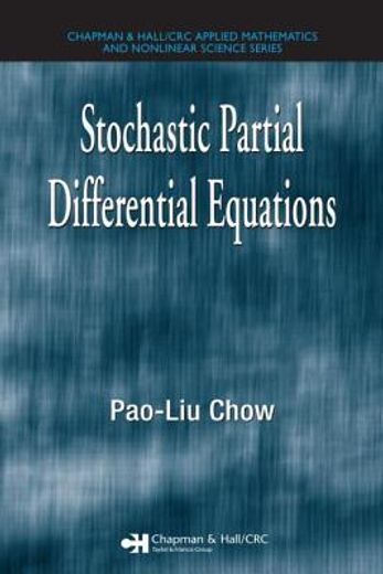 Stochastic Partial Differential Equations (en Inglés)