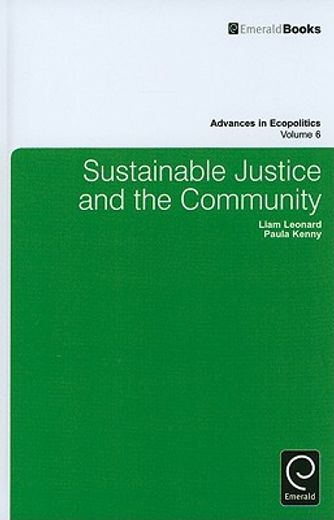 sustainable justice and the community