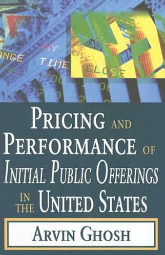 pricing and performance of initial public offering in the united states