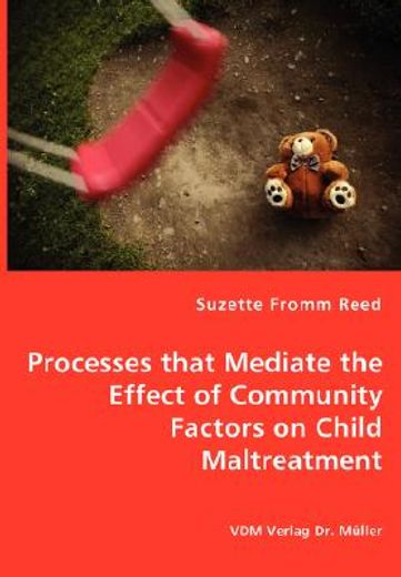 processes that mediate the effect of community factors on child maltreatment