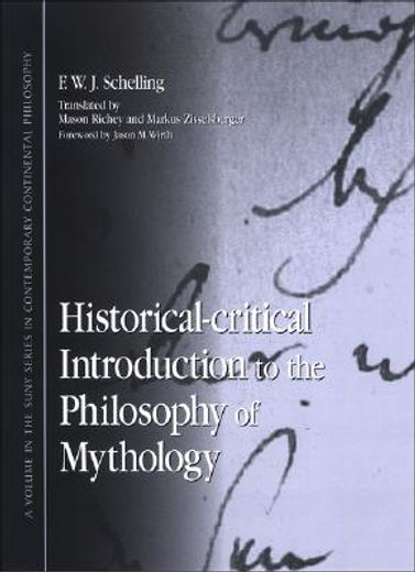 historical-critical introduction th the philosophy of mythology
