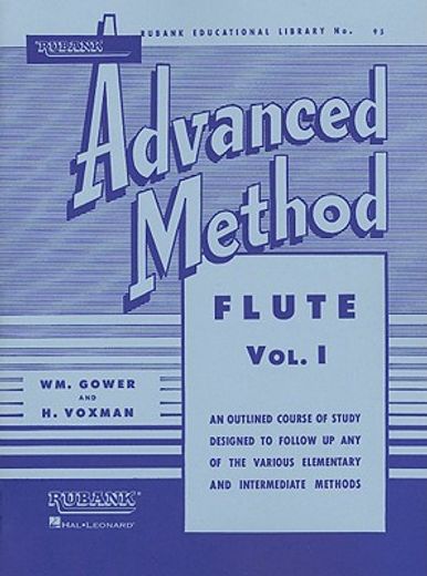 Rubank Advanced Method - Flute Vol. 1 (en Inglés)