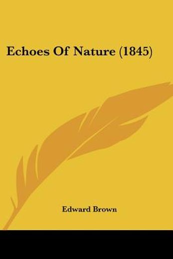 echoes of nature (1845)