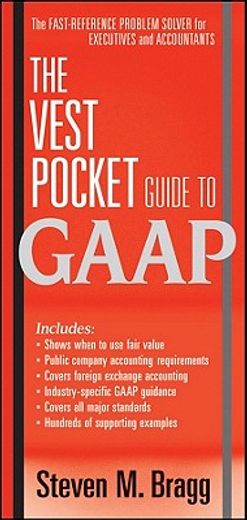 the vest pocket guide to gaap (en Inglés)