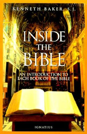 inside the bible,an introduction to each book of the bible (en Inglés)
