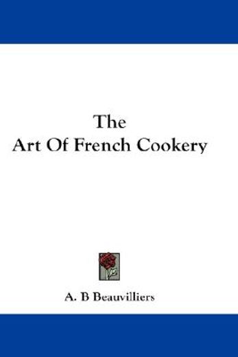 the art of french cookery