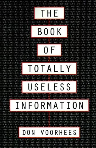 the book of totally useless information