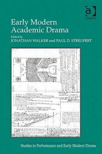 early modern academic drama