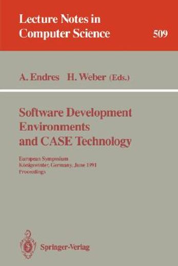 software development environments and case technology (en Inglés)