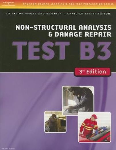 collision test,non-structural analysis and damage repair (test b3)