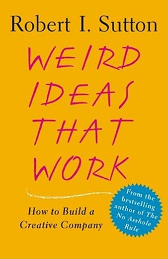 weird ideas that work,how to build a creative company