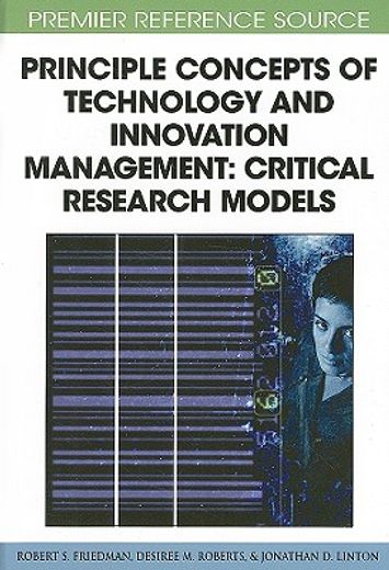 principle concepts of technology and innovation management,critical research models