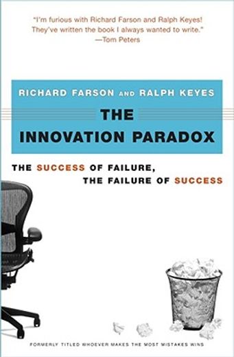 the innovation paradox,the success of failure, the failure of success (en Inglés)