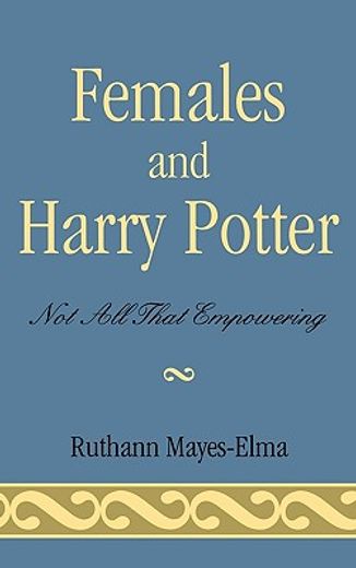 females and harry potter,not all the empowering