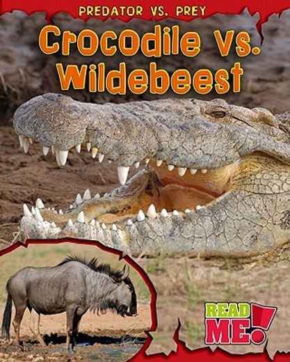 crocodile vs. wildebeest