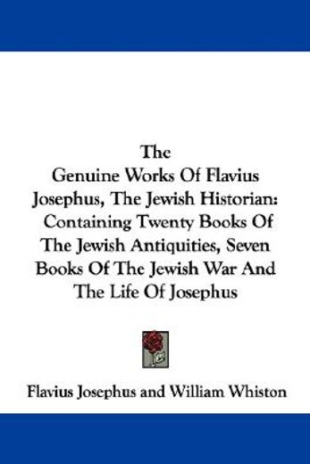 the genuine works of flavius josephus, t