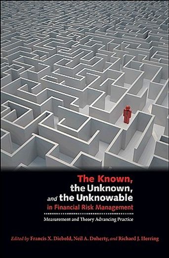 the known, the unknown, and the unknowable iin financial risk management,measurement and theory advancing practice