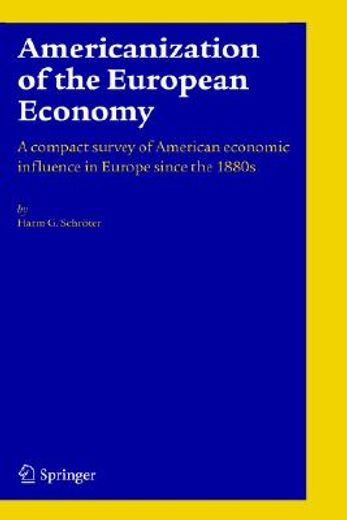 americanization of the european economy (en Inglés)