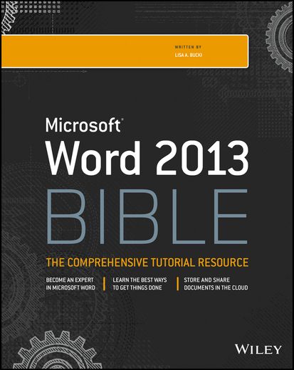 word 2013 bible (en Inglés)