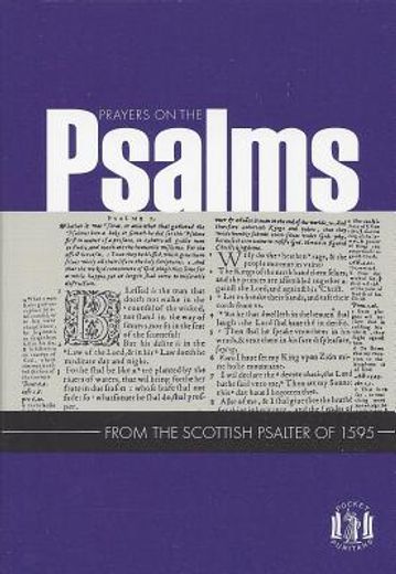 prayers on the psalms