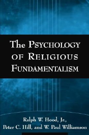 the psychology of religious fundamentalism
