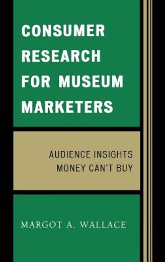 consumer research for museum marketers,audience insights money can´t buy