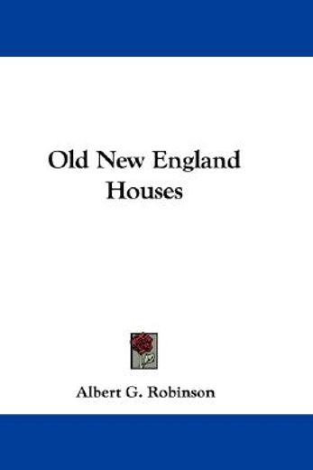 old new england houses