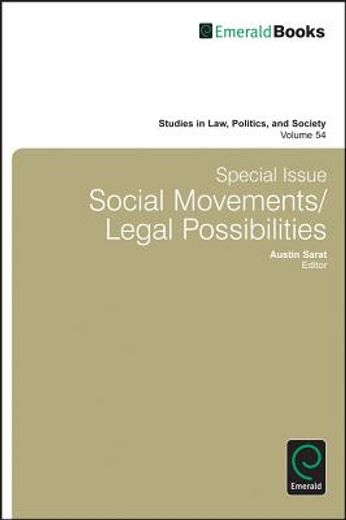 special issue social movements/ legal possibilities