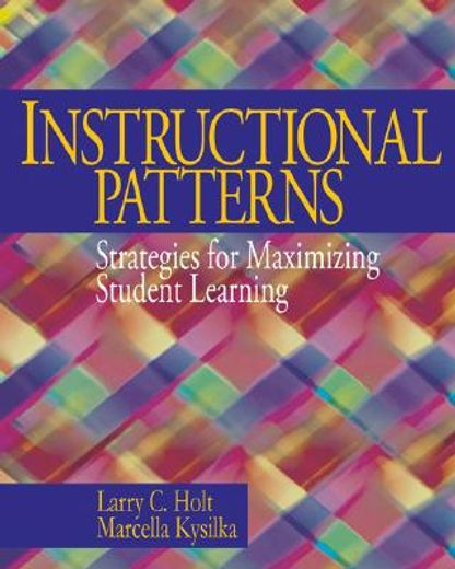 instructional patterns,strategies for maximizing student learning