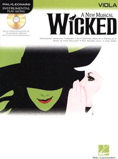 Wicked: Viola: A New Musical [With CD] (en Inglés)