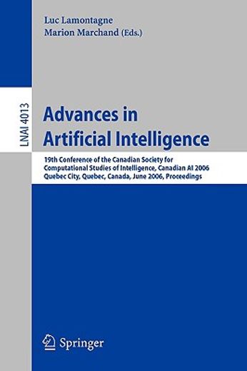 advances in artificial intelligence (en Inglés)