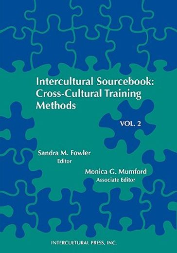 Intercultural Sourcebook Vol 2: Cross-Cultural Training Methods (en Inglés)